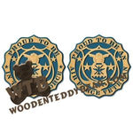 Proud Air Force Set fretwork scroll saw pattern |The Wooden Teddy Bear