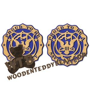 Proud Navy Set fretwork scroll saw pattern |The Wooden Teddy Bear