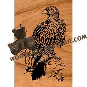 Hawk Advanced fretwork scroll saw pattern |The Wooden Teddy Bear