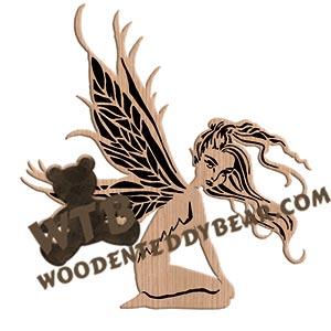 Butterfly Fairy fretwork scroll saw pattern |The Wooden Teddy Bear