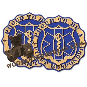 Proud EMT/First Responder fretwork scroll saw pattern |The Wooden Teddy Bear