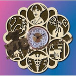 Nurse Wall Clock fretwork scroll saw pattern |The Wooden Teddy Bear