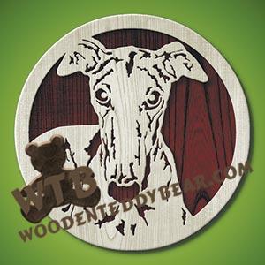 Greyhound fretwork scroll saw pattern |The Wooden Teddy Bear