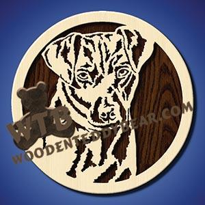 Patterdale Terrier fretwork scroll saw pattern |The Wooden Teddy Bear