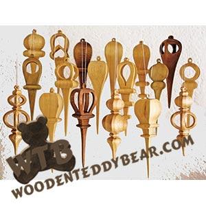 Compound Ornaments Set #11 fretwork scroll saw pattern |The Wooden Teddy Bear