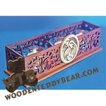 Holy Family Votive Holder fretwork scroll saw pattern |The Wooden Teddy Bear