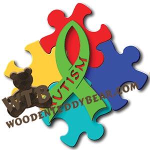 Autism Puzzle #2 fretwork scroll saw pattern |The Wooden Teddy Bear