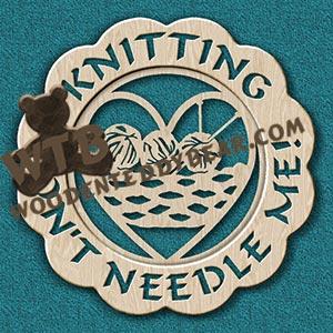 Knitting Decorative Plate fretwork scroll saw pattern |The Wooden Teddy Bear