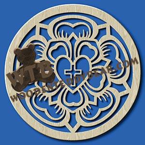 Luther Seal fretwork scroll saw pattern |The Wooden Teddy Bear