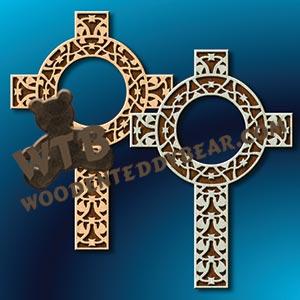 Cross #258 fretwork scroll saw pattern |The Wooden Teddy Bear