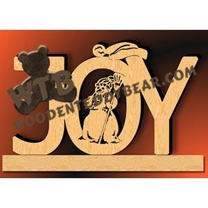 Joy Snowman fretwork scroll saw pattern |The Wooden Teddy Bear