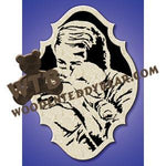 Shepherd's Love fretwork scroll saw pattern |The Wooden Teddy Bear