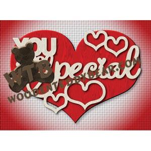 You are Special fretwork scroll saw pattern |The Wooden Teddy Bear