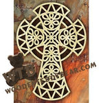 Celtic Cross #21 fretwork scroll saw pattern |The Wooden Teddy Bear