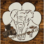 Elephant Paw fretwork scroll saw pattern |The Wooden Teddy Bear