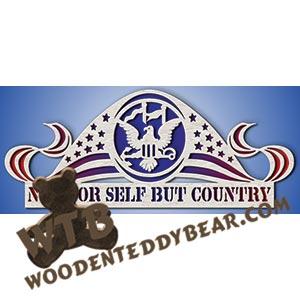 US Flag Navy fretwork scroll saw pattern |The Wooden Teddy Bear