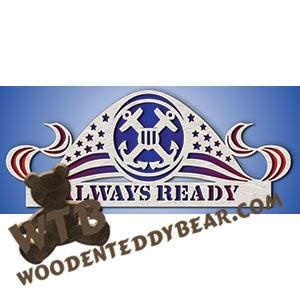 US Flag Coast Guard fretwork scroll saw pattern |The Wooden Teddy Bear