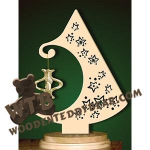 Ornament Tree #3 fretwork scroll saw pattern |The Wooden Teddy Bear