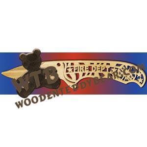 Survival Knife Fire Dept. fretwork scroll saw pattern |The Wooden Teddy Bear