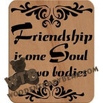 Friendship fretwork scroll saw pattern |The Wooden Teddy Bear