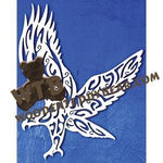 Tribal Eagle fretwork scroll saw pattern |The Wooden Teddy Bear