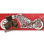 Tribal Motorbike fretwork scroll saw pattern |The Wooden Teddy Bear