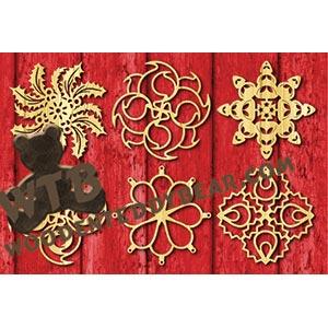 Ornaments #13 fretwork scroll saw pattern |The Wooden Teddy Bear