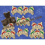 Snowman Families fretwork scroll saw pattern |The Wooden Teddy Bear