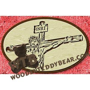 Crucifixion fretwork scroll saw pattern |The Wooden Teddy Bear