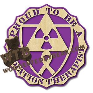 Proud Radiation Therapist fretwork scroll saw pattern |The Wooden Teddy Bear