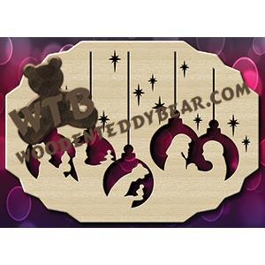 Nativity Silhouettes fretwork scroll saw pattern |The Wooden Teddy Bear