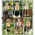 Dangle Ornaments fretwork scroll saw pattern |The Wooden Teddy Bear