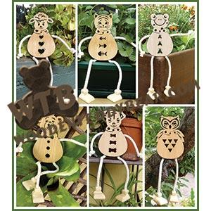 Dangle Ornaments fretwork scroll saw pattern |The Wooden Teddy Bear