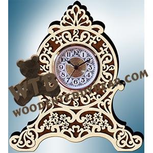 Victorian Clock #2 fretwork scroll saw pattern |The Wooden Teddy Bear