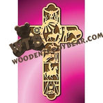 Cowgirl Cross fretwork scroll saw pattern |The Wooden Teddy Bear