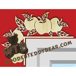 Dogs Decorative Corner fretwork scroll saw pattern |The Wooden Teddy Bear