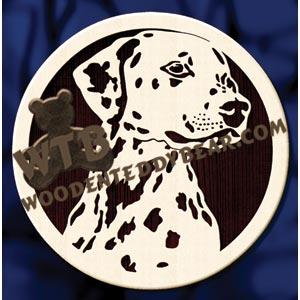 Dalmatian fretwork scroll saw pattern | The Wooden Teddy Bear