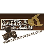 Eagles Handsaw fretwork scroll saw pattern | The Wooden Teddy Bear