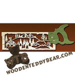 End of the Trail Handsaw fretwork scroll saw pattern | The Wooden Teddy Bear