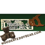 Farm Scene Handsaw fretwork scroll saw pattern | The Wooden Teddy Bear