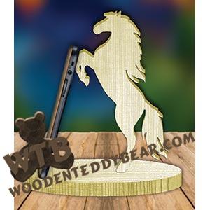 Horse Cell Phone Stand | Fretwork Scroll Saw Pattern | Wooden Teddy Bear