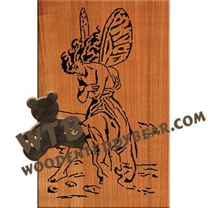 Fairy fretwork scroll saw pattern |The Wooden Teddy Bear