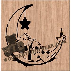 Sleep Tite fretwork scroll saw pattern |The Wooden Teddy Bear