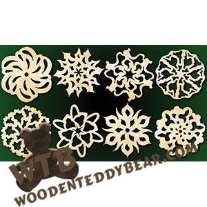 Trivet Set #15 | Fretwork Scroll Saw Pattern | Wooden Teddy Bear
