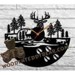 Deer Clock | Fretwork Scroll Saw Pattern | Wooden Teddy Bear