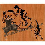 Horse Jumping fretwork scroll saw pattern |The Wooden Teddy Bear