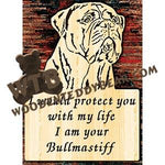I Am Your Bullmastiff | Fretwork Scroll Saw Pattern | Wooden Teddy Bear