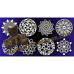 Trivet Set #17 | Fretwork Scroll Saw Pattern | Wooden Teddy Bear