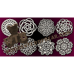 Trivet Set #19 | Fretwork Scroll Saw Pattern | Wooden Teddy Bear