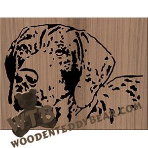 Pointer fretwork scroll saw pattern |The Wooden Teddy Bear